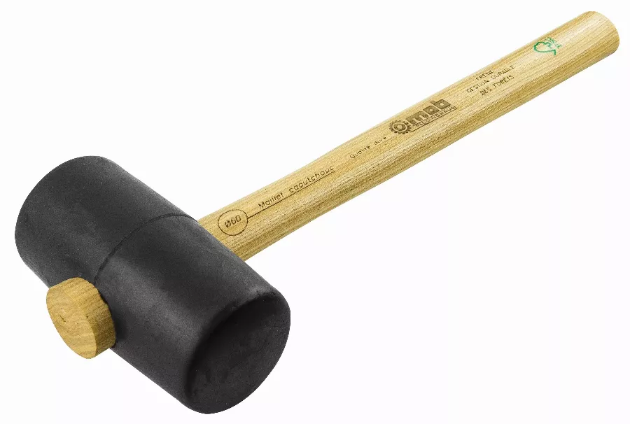 Maillet caoutchouc dur série 0367 MOB MONDELIN Ø60 mm - 0367600201 Maillet caoutchouc dur série 0367 MOB MONDELIN Ø60 mm - 0367600201