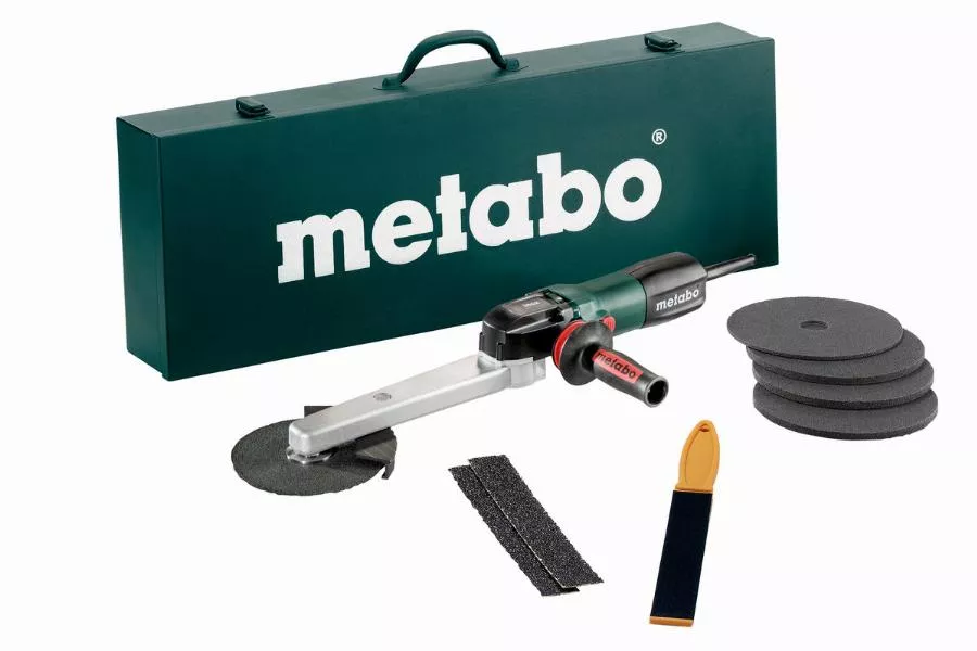 Meuleuse Ø150 mm METABO - pour soudure d'angle KNSE 9-150 Coffret avec set d'accessoires - 602265500 Meuleuse Ø150 mm METABO - pour soudure d'angle KNSE 9-150 Coffret avec set d'accessoires - 602265500
