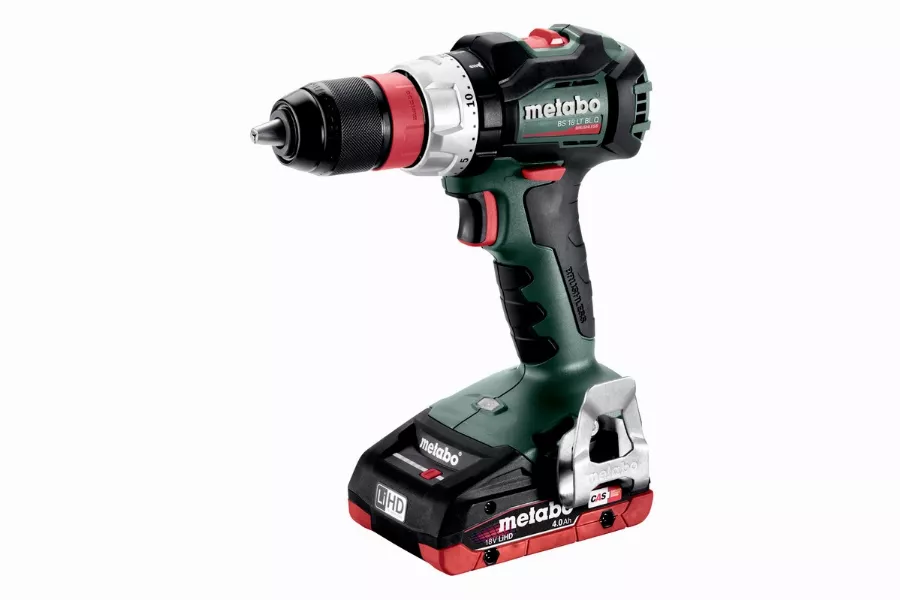 Perceuse visseuse METABO - BS 18V - LT BL Q 2 x 4,0 Ah LiHD, ASC 55, coffret - 602334800