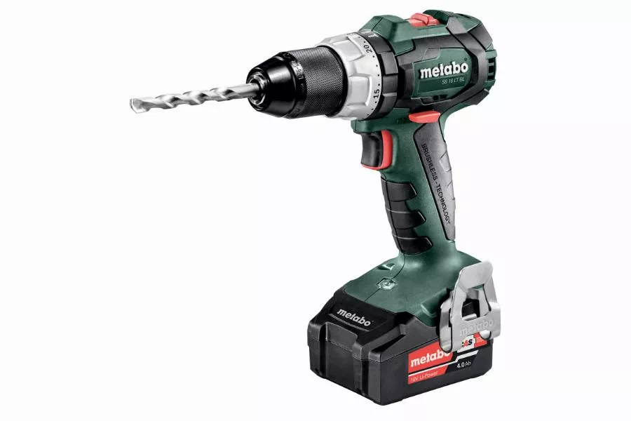 Perceuse à percussion METABO - SB 18V - LT BL 2 x 4,0 Ah Li-Power, ASC 55, coffret - 602316500