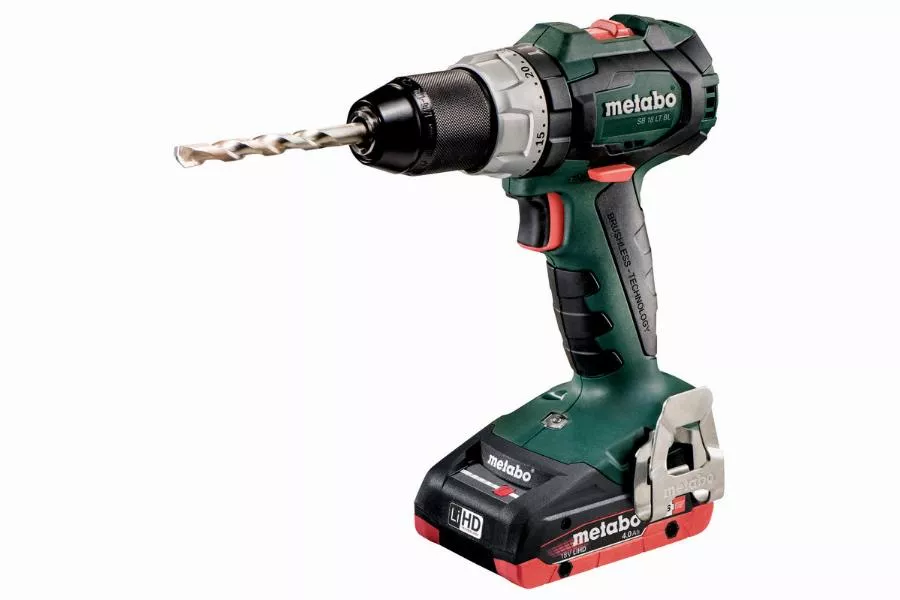 Perceuse à percussion METABO - SB 18V - LT BL 2 x 4,0 Ah LiHD, ASC 55, coffret - 602316800 Perceuse à percussion METABO - SB 18V - LT BL 2 x 4,0 Ah LiHD, ASC 55, coffret - 602316800