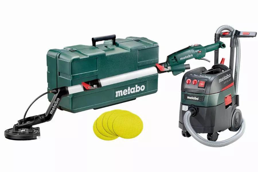 Ponceuse à bras LSV 5-225 Comfort Coffret + aspirateur ASR 35 L ACP + 25 abrasifs METABO - 690886000 Ponceuse à bras LSV 5-225 Comfort Coffret + aspirateur ASR 35 L ACP + 25 abrasifs METABO - 690886000