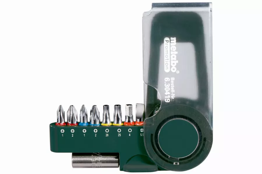 Coffret d'embouts SP 9 pièces METABO - 630419000 Coffret d'embouts SP 9 pièces METABO - 630419000