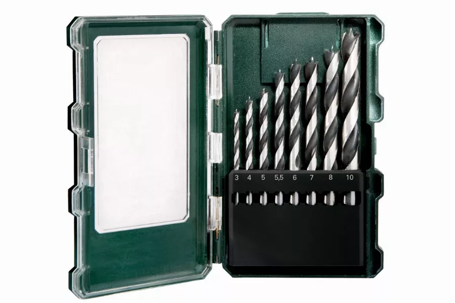 Coffret de mèches à bois SP 8 pièces METABO - 626705000 Coffret de mèches à bois SP 8 pièces METABO - 626705000