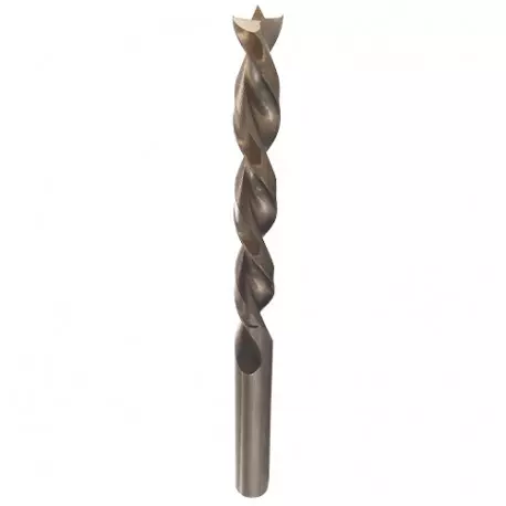 ENT 50443 Mèches hélicoïdales à bois 3 mm en paquet de 5, extra-longues 200 mm, avec pointe de centrage et prétailleur, D 3 x NL 135 x GL 200 mm, queue ENT 50443 Mèches hélicoïdales à bois 3 mm en paquet de 5, extra-longues 200 mm, avec pointe de centrage et prétailleur, D 3 x NL 135 x GL 200 mm, queue