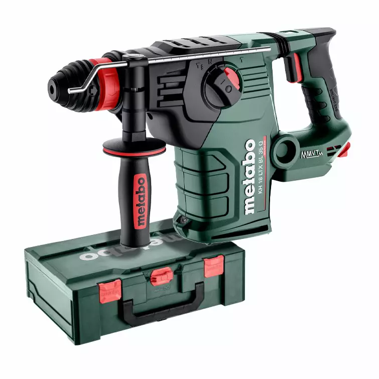 Marteau combiné sans fil KH 18 LTX BL 35 Q - METABO - sans batterie, ni chargeur - METABOX - 600813840 Marteau combiné sans fil KH 18 LTX BL 35 Q - METABO - sans batterie, ni chargeur - METABOX - 600813840