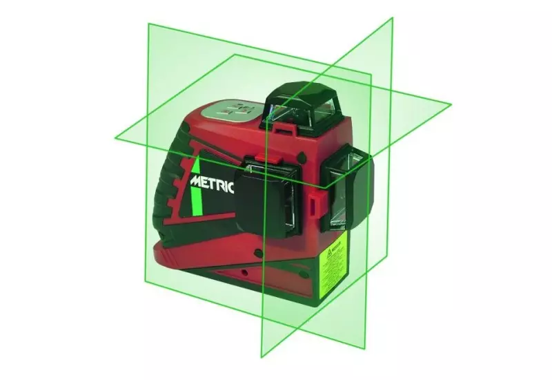 Laser Auto-nivelant 3D Vert - Portée 40 m, Précision ±2 mm / 10 m - JUNIOR - METRICA - 61415M Laser Auto-nivelant 3D Vert - Portée 40 m, Précision ±2 mm / 10 m - JUNIOR - METRICA - 61415M