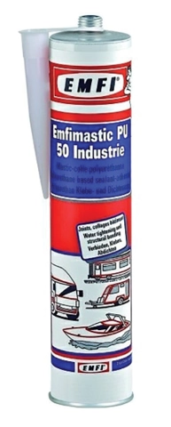 Mastic polyuréthane PU50 EMFI - gris  - 300ml - 74062AE508