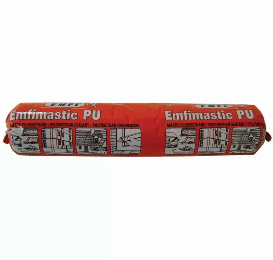 Mastic polyuréthane PU25 EMFI - Blanc - Poche de 400 ml - 74064BE204