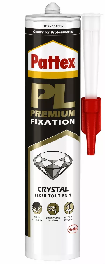 Colle Fixation PL Premium Crystal PATTEX - 290 g - 1957323