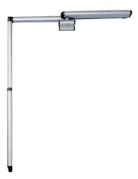 Compas pour OL95 GEZE - avec palier d'accrochage - course 220 mm - EV1 - argent - 82445