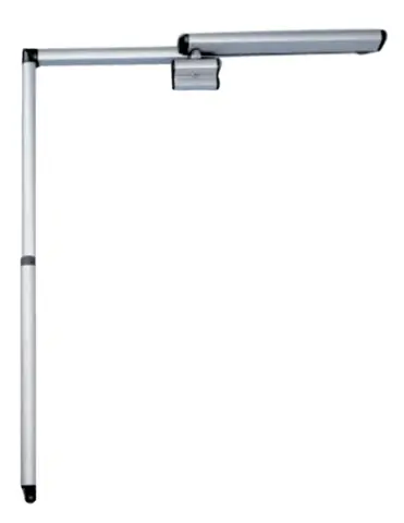 Compas pour OL95 GEZE - avec palier d'accrochage - course 220 mm - noir - 82449