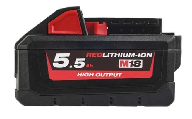 Batterie M18 HB55 18V 5.5Ah High-Output Red Lithium MILWAUKEE - 4932464712