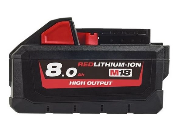 Batterie M18 HB8 18V 8Ah High-Output Red Lithium MILWAUKEE - 4932471070