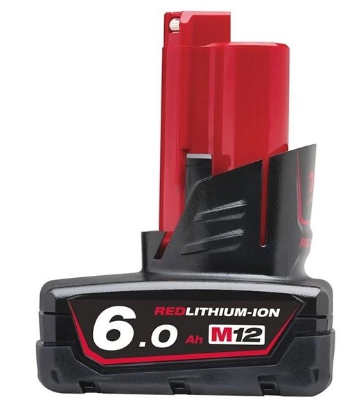 Batterie M12 B6 12V 6.0Ah Red Lithium MILWAUKEE - 4932451395