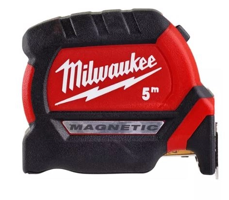 Mètre ruban 5m Premium magnétique MILWAUKEE - 4932464599