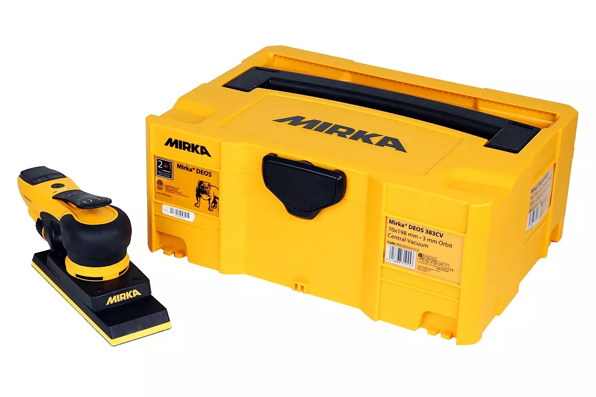 Ponceuse orbitale rectangulaire filaire - MIRKA - 70x198 mm + Coffret de rangement - MID3834044CA Ponceuse orbitale rectangulaire filaire - MIRKA - 70x198 mm + Coffret de rangement - MID3834044CA