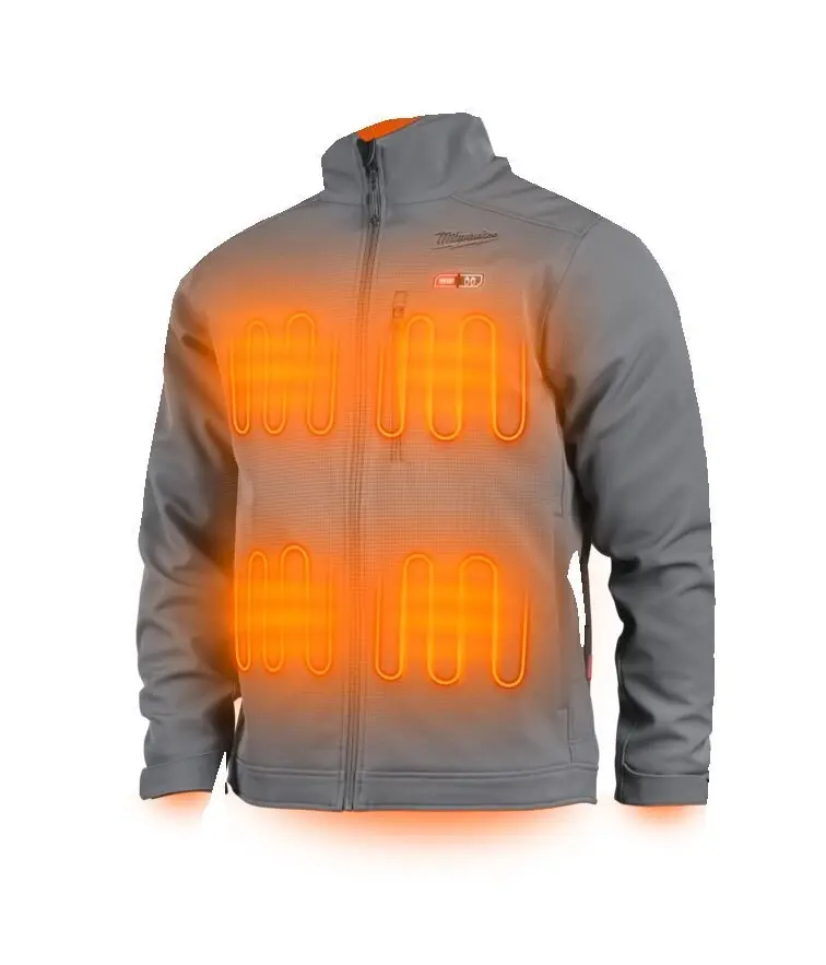 Veste chauffante M12 HJGREY5-201 T.XXXL - MILWAUKEE - 4932492941