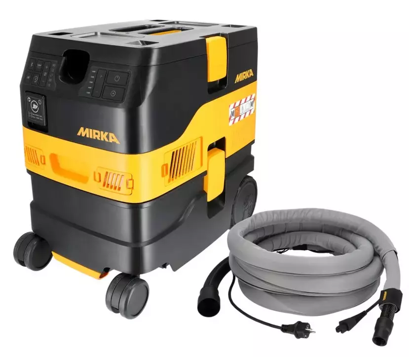Extracteur de poussière Dexos 1217 M AFC avec tuyau et gaine de 4 m - MIRKA - MIX12171222