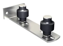 Guide à visser réglable inférieur 1092V MANTION SA -  2 Olives Zytel - Ø45 mm - 1092V