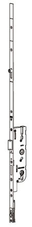Crémone Europa 40/70 1095 mm FERCO pour porte fermière - 1 galet - Têtière 16 - D360 - 6-33172-02-0-1 