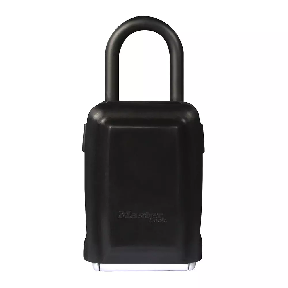 Master Lock 5420EC Set Your Own Boîte de serrure portable à combinaison avec anse réglable, noir, capacité de 6 clés Master Lock 5420EC Set Your Own Boîte de serrure portable à combinaison avec anse réglable, noir, capacité de 6 clés
