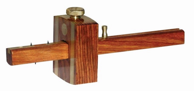 Trusquin pro ebeniste double pointe vis + garniture laiton Trusquin pro ebeniste double pointe vis + garniture laiton