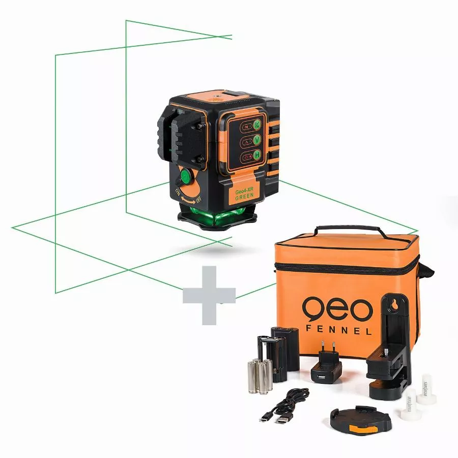 Laser multi plans GEO4-XR Green GEO FENNEL - 533150