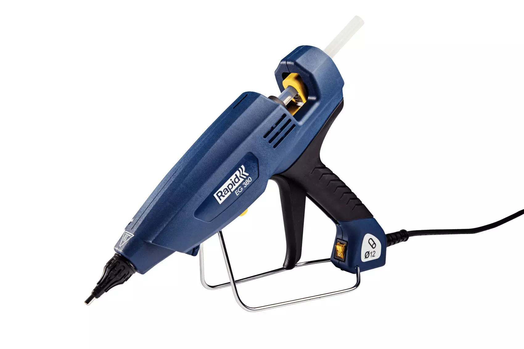 Pistolet à colle industriel PRO EG380 - Débit 2200 g/h pour les bâtons de colle de 12 mm - Boite - RAPID-ISABERG - 5000018