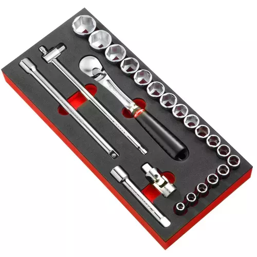 Module mousse cliquet douilles 1/2" FACOM - MODM.SL1PB Module mousse cliquet douilles 1/2" FACOM - MODM.SL1PB