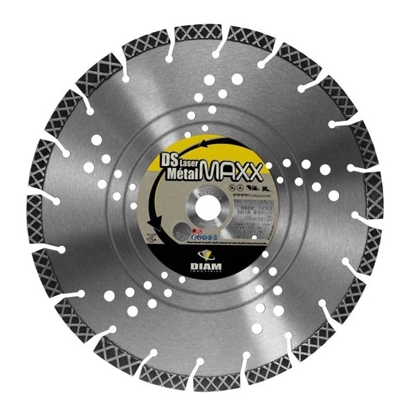 Disque diamant mixte DIAM Ø350mm / 20 mm - DSLMAXX350/20