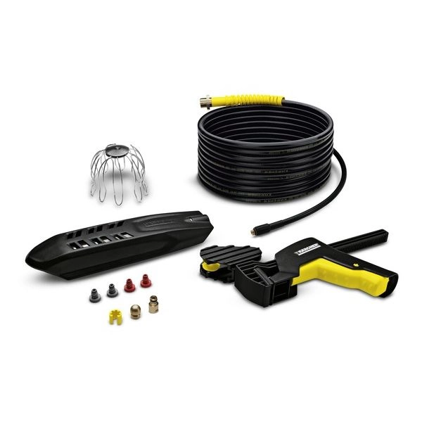 Kit KARCHER pour nettoyage canalisations/ gouttières + flexible 20m - 2.642-240.0 Kit KARCHER pour nettoyage canalisations/ gouttières + flexible 20m - 2.642-240.0