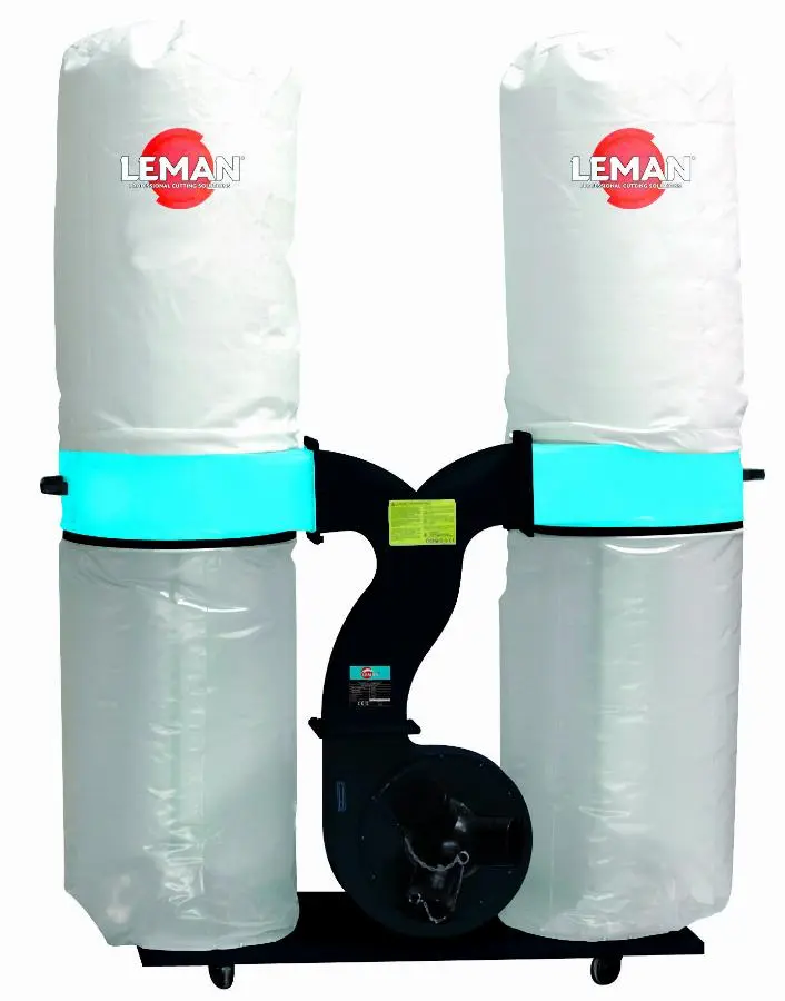 Aspirateur à copeaux LEMAN - Triphasée - 2200W 300L - ASP302T