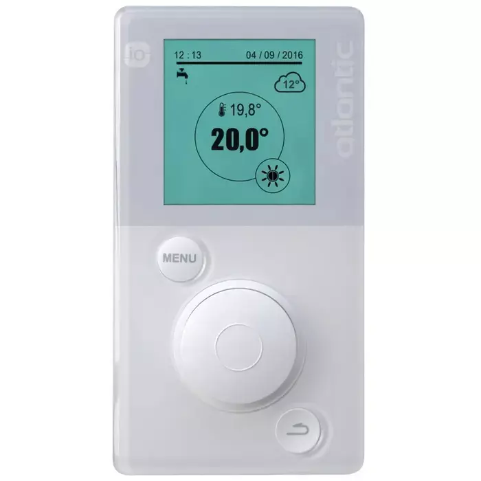 Thermostat modulant Navilink A75 (alimentation filaire) pour PAC Alféa - ATLANTIC - 074213 Thermostat modulant Navilink A75 (alimentation filaire) pour PAC Alféa - ATLANTIC - 074213