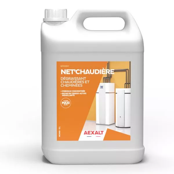 Dégraissant chaudières et cheminées, Net chaudière 5L - AEXALT - NC443 Dégraissant chaudières et cheminées, Net chaudière 5L - AEXALT - NC443