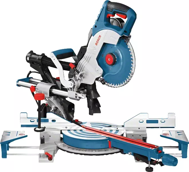 Scie radiale à onglet GCM 8 SDE 1600W Ø216mm - BOSCH - 0601B19200