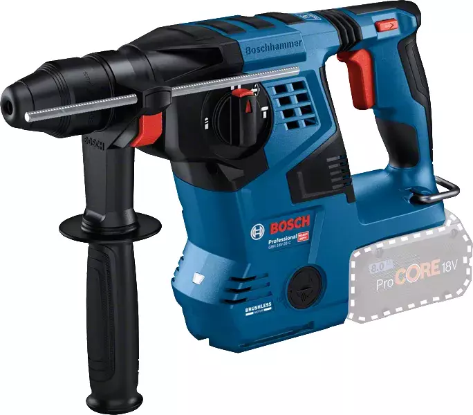 Perforateur sans-fil SDS plus GBH 18V-28 C Professional - BOSCH - sans batterie ni chargeur - 0611920000 Perforateur sans-fil SDS plus GBH 18V-28 C Professional - BOSCH - sans batterie ni chargeur - 0611920000