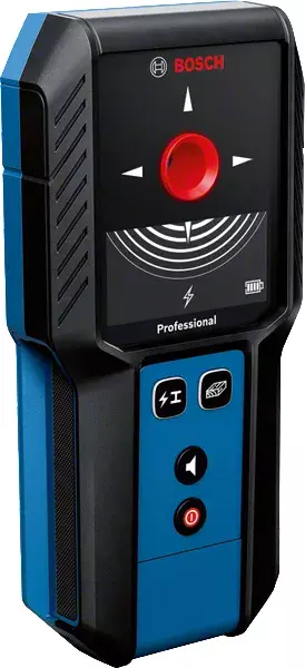 Détecteur mural GMS 120-27 PROFESSIONAL - BOSCH - avec batterie 3.7V - housse - 601081701 Détecteur mural GMS 120-27 PROFESSIONAL - BOSCH - avec batterie 3.7V - housse - 601081701