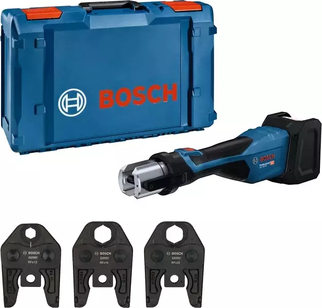 Sertisseuse GPT 18V-32 Professional + Kit RFz 12/16/20 sans batterie, ni chargeur - Livrée en XL-Boxx - BOSCH - 0601M2105 Sertisseuse GPT 18V-32 Professional + Kit RFz 12/16/20 sans batterie, ni chargeur - Livrée en XL-Boxx - BOSCH - 0601M2105