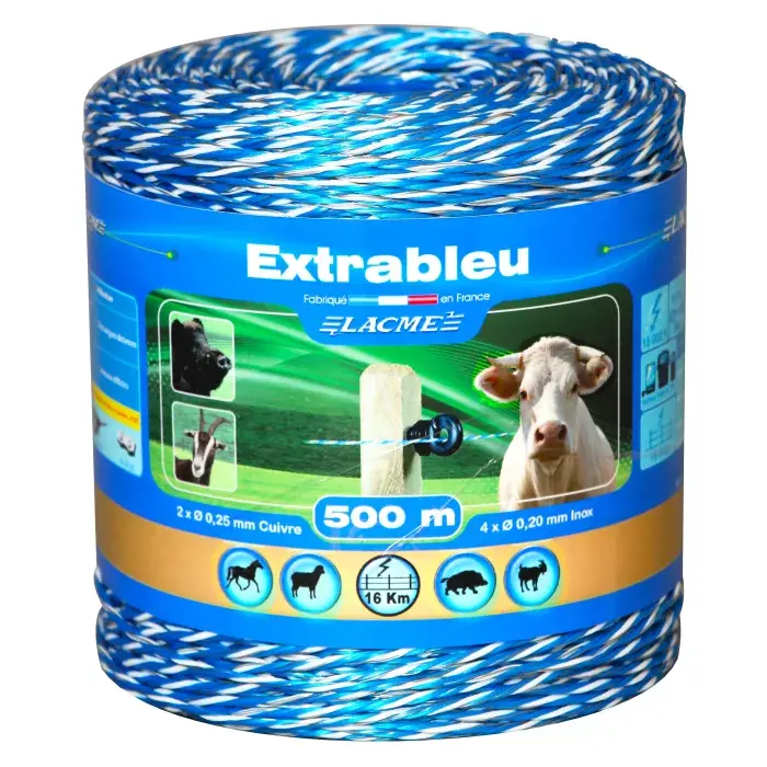 Fil Extrableu, 6 conducteurs, bobine de 500 m - LACME - 631400