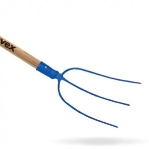 Spear & Jackson Fourche à Foin Agricole 122 Cm - Manche Bois Dur Dents Ovales