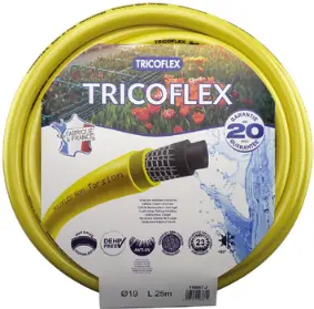 Tuyau BP10 pvc jaune 15x20,5 - 25 m - TRICOFLEX - 116861