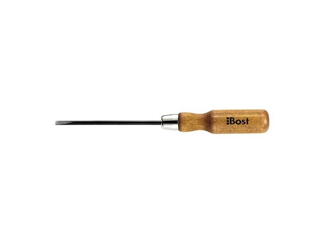 Tournevis BOST Manche bois mécanicien - Lame plate - 9 X 150 mm - 606450 Tournevis BOST Manche bois mécanicien - Lame plate - 9 X 150 mm - 606450