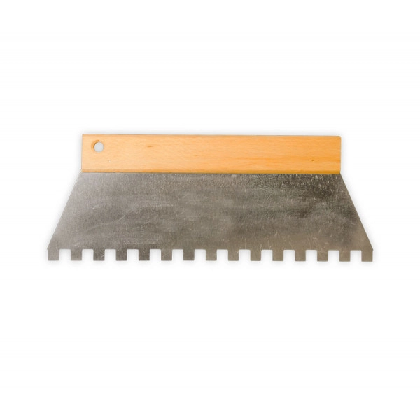 Peigne à colle 300 mm EDMA 10x10 mm - 255455 Peigne à colle 300 mm EDMA 10x10 mm - 255455