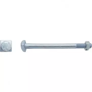 Boulon charpente bois tête carrée Classe 4,8 NFE 27341 - LENNIE - BC1