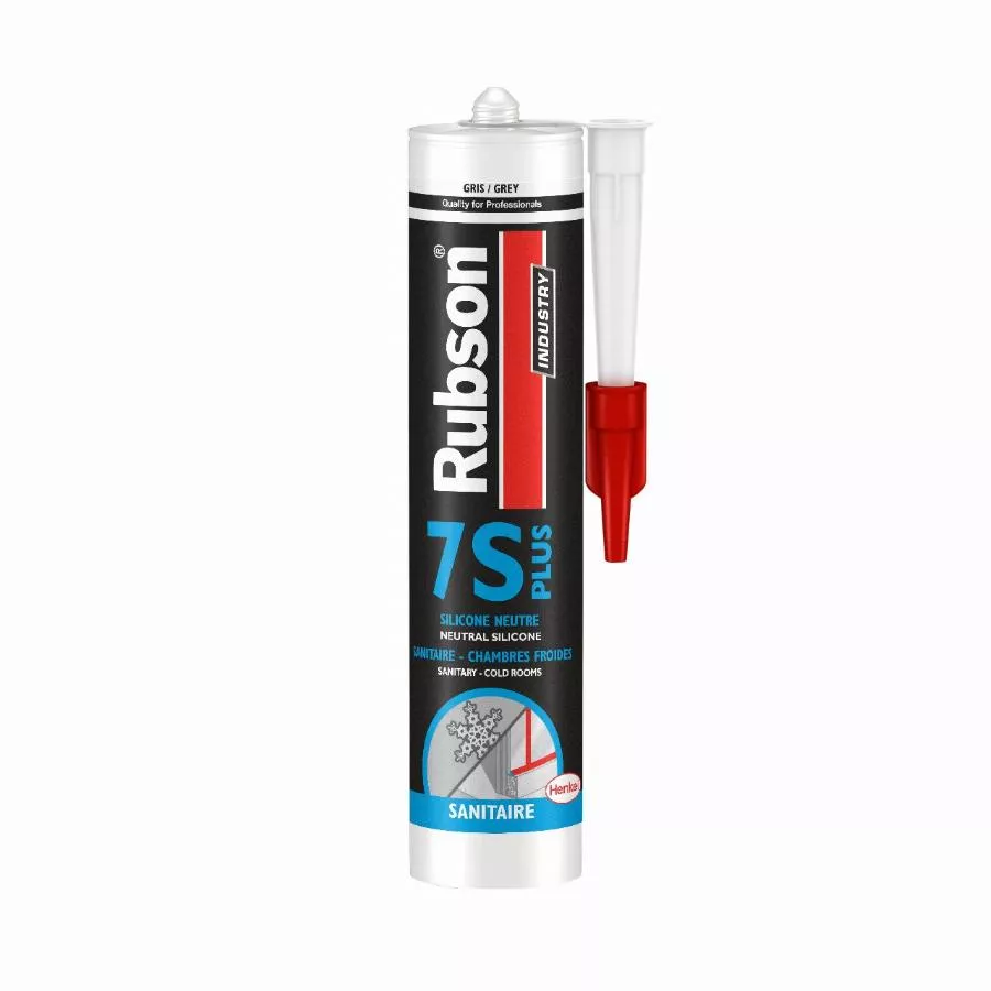Mastic Pro 7S+ RUBSON spécial chambre froide - Transparent 310 ml - 2784445