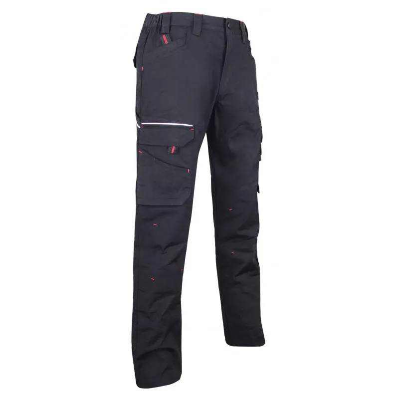 Pantalon de travail LMA Canvas - Basalte noir - T40 - 1425-40