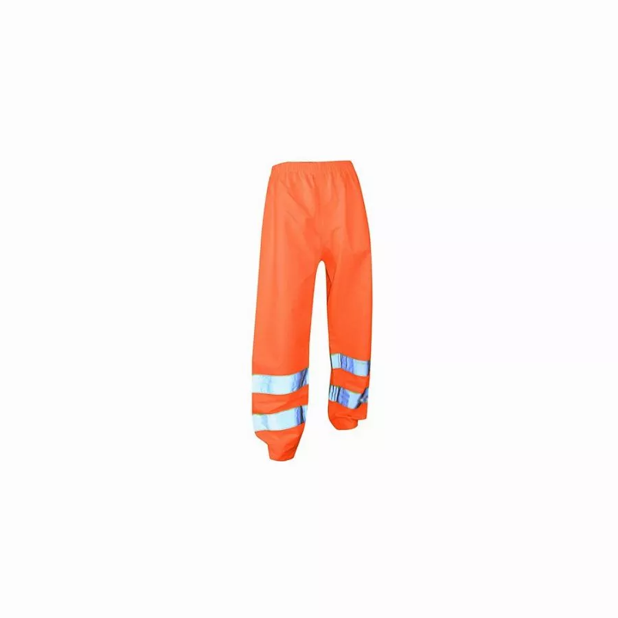 Surpantalon Haute Visibilité - Imperméable Classe 2 - Taille L - Orange Fluo - LMA - 1564 TL