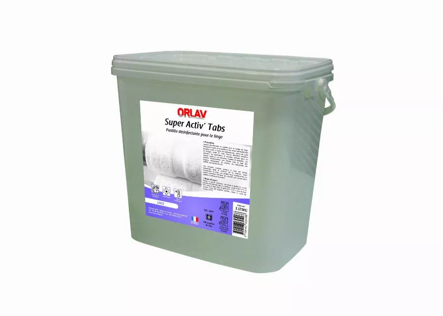 Seau de 125 pastilles lave-linge désinfectantes CRISTAL HYGIENE - C3590000 Seau de 125 pastilles lave-linge désinfectantes CRISTAL HYGIENE - C3590000
