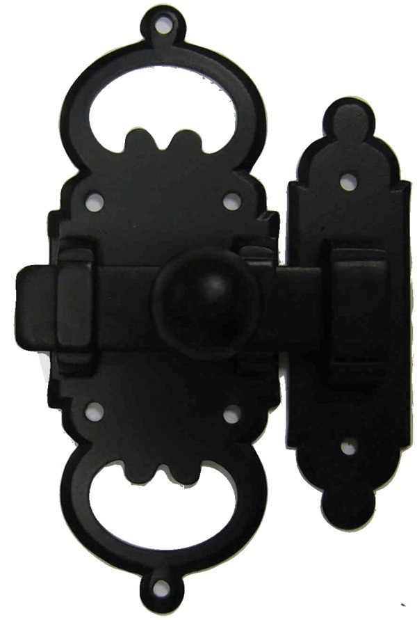 Targette 682 fer noir BOUVET 100 x 38 mm - 23339 Targette 682 fer noir BOUVET 100 x 38 mm - 23339